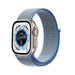 Apple Watch Ultra nylon bandje (blauw)