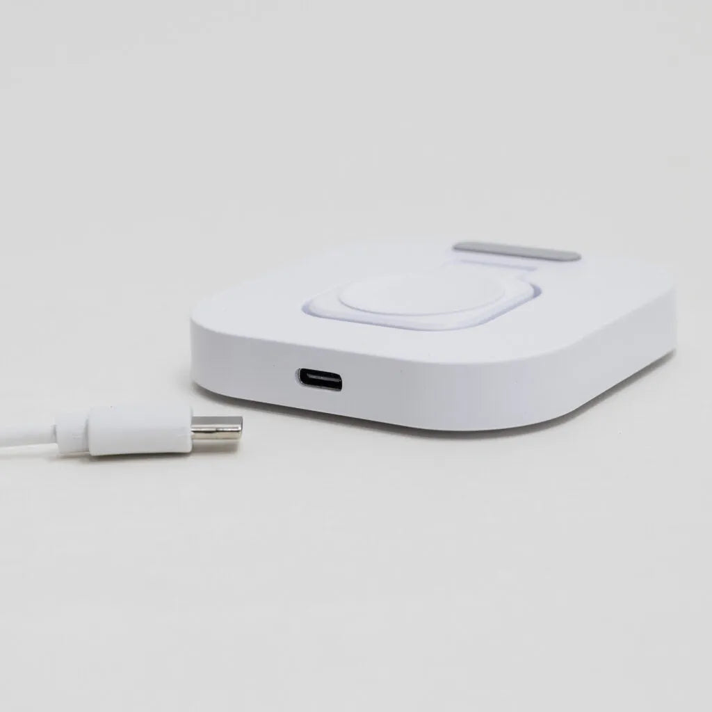 Apple Watch portable mini oplader (wit)