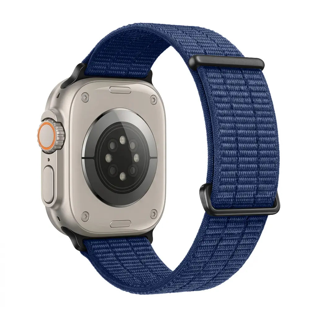 Apple Watch nylon air band (azure blauw)
