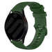 Samsung Galaxy Watch 7 - 44mm Luxe Siliconen bandje (legergroen)