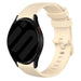 Coros Apex 46mm Premium Silicone Strap (Beige)