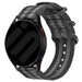 Samsung Galaxy Watch 6 - 40mm nylon gesp band (zwart/grijs)