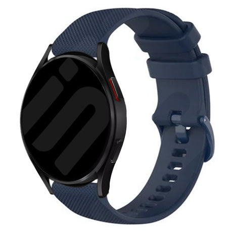 Huawei Watch GT 6 Pro luxe siliconen bandje (donkerblauw)