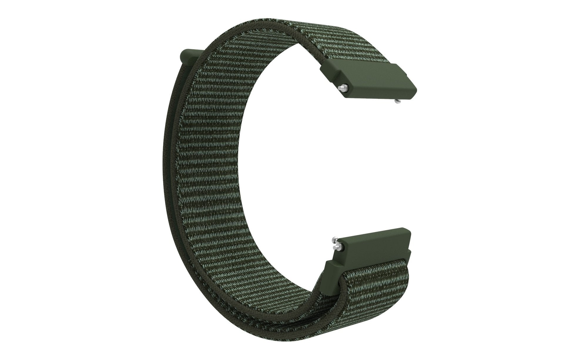 Garmin Forerunner 255s Nylon Strap (Dark Green)