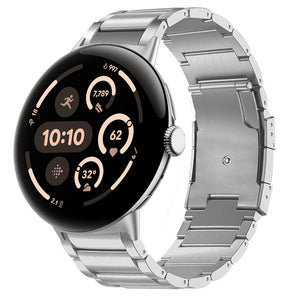 Google Pixel Watch 3 - 45mm titanium band (zilver)