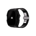 Reqior Apple Watch Ultra case met rubberen band (zwart)