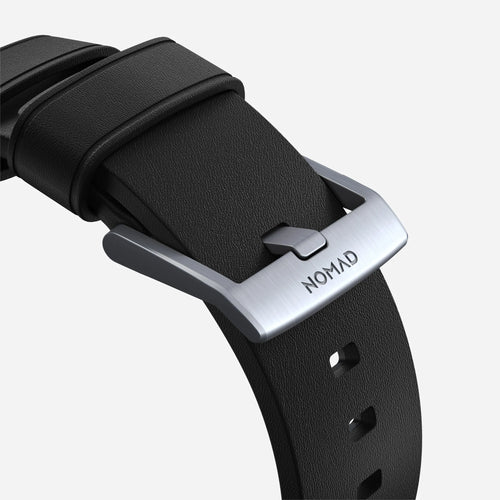 Nomad Active Pro Apple Watch hybride bandje (zwart/zilver)