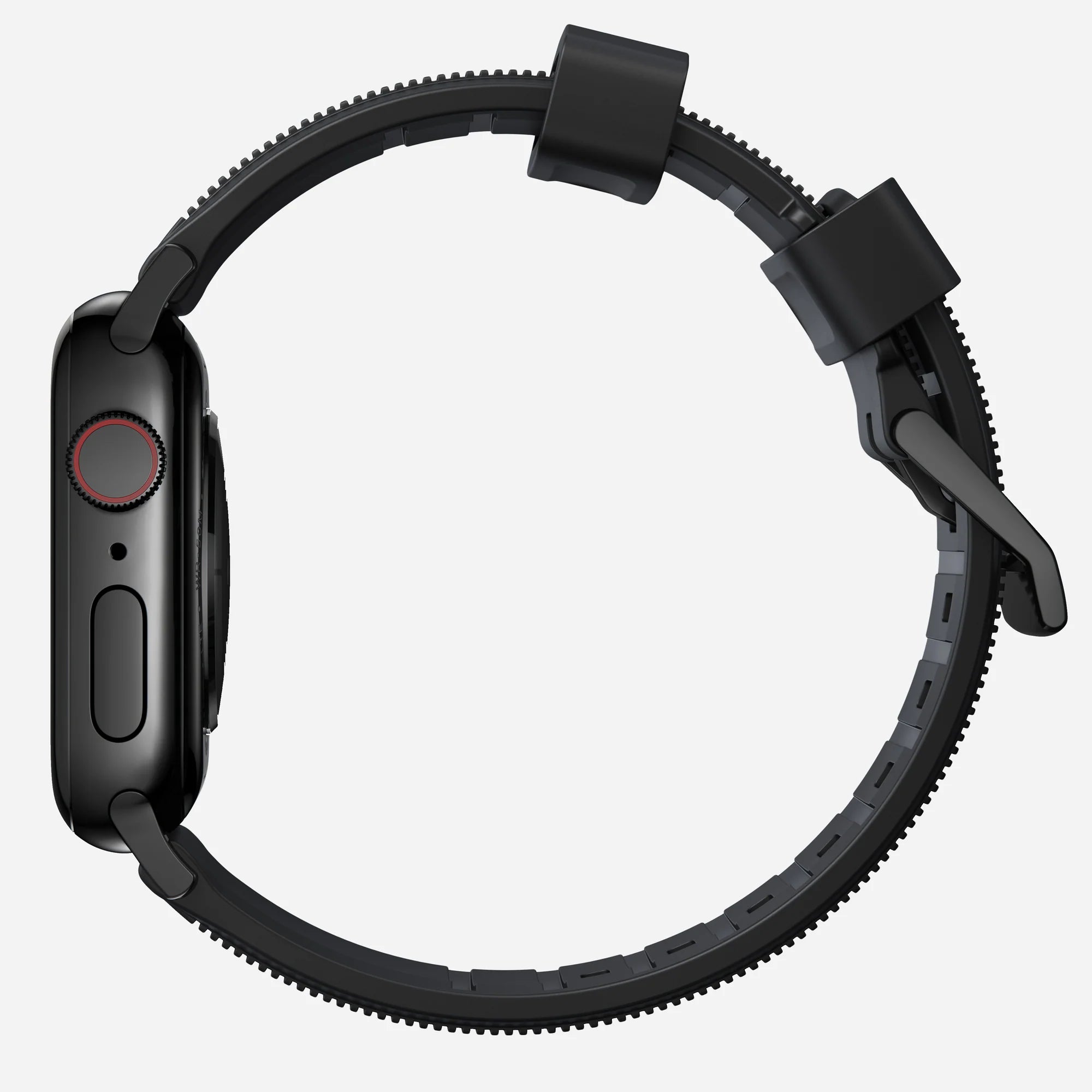 Nomad Rugged Apple Watch Silicone Strap (Black)