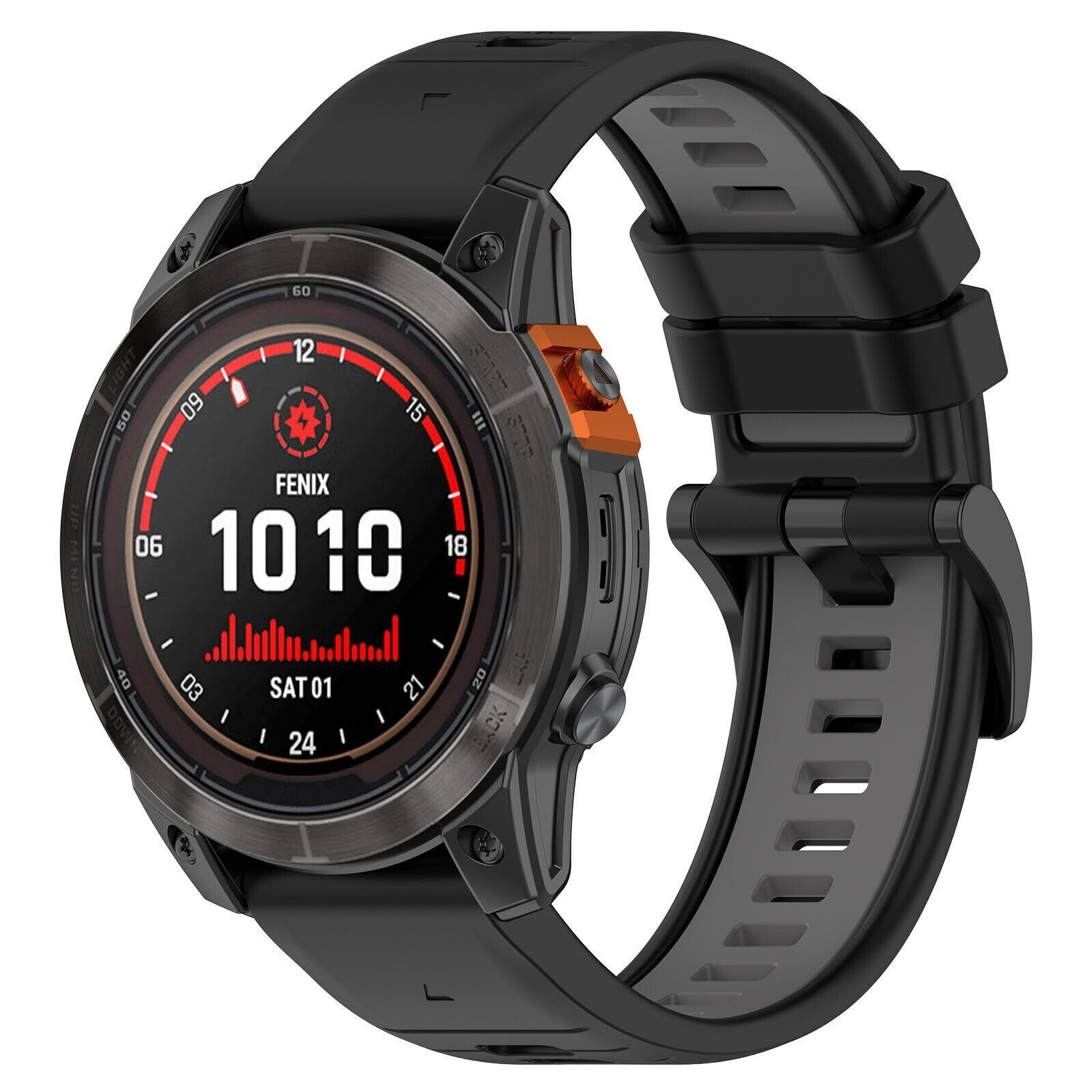 Garmin Approach S62 sport gesp band (zwart/grijs)