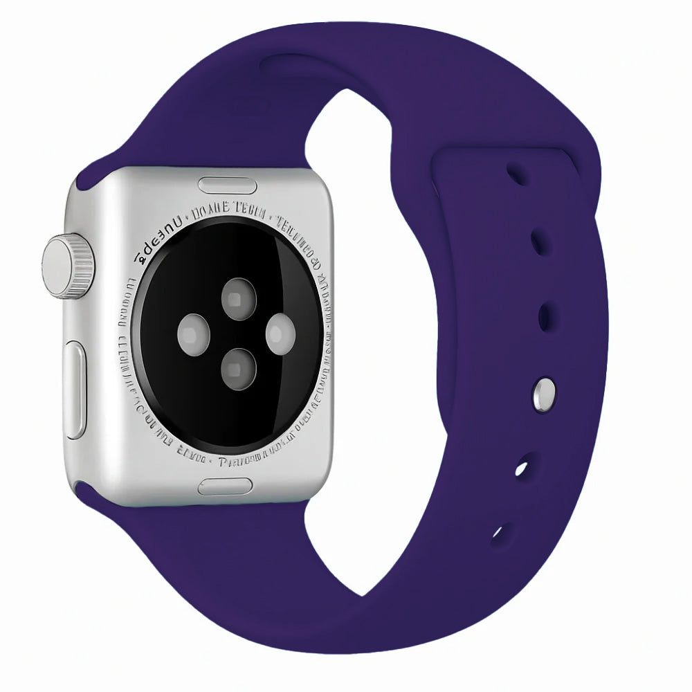 Apple Watch sport bandje (paars)