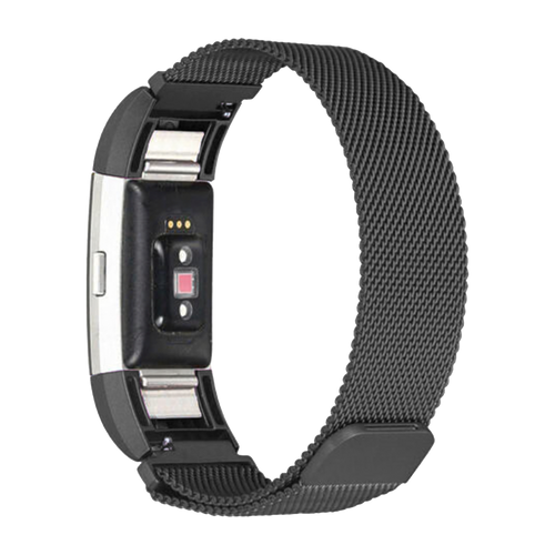 Fitbit Charge 4 Milanese band (zwart) 