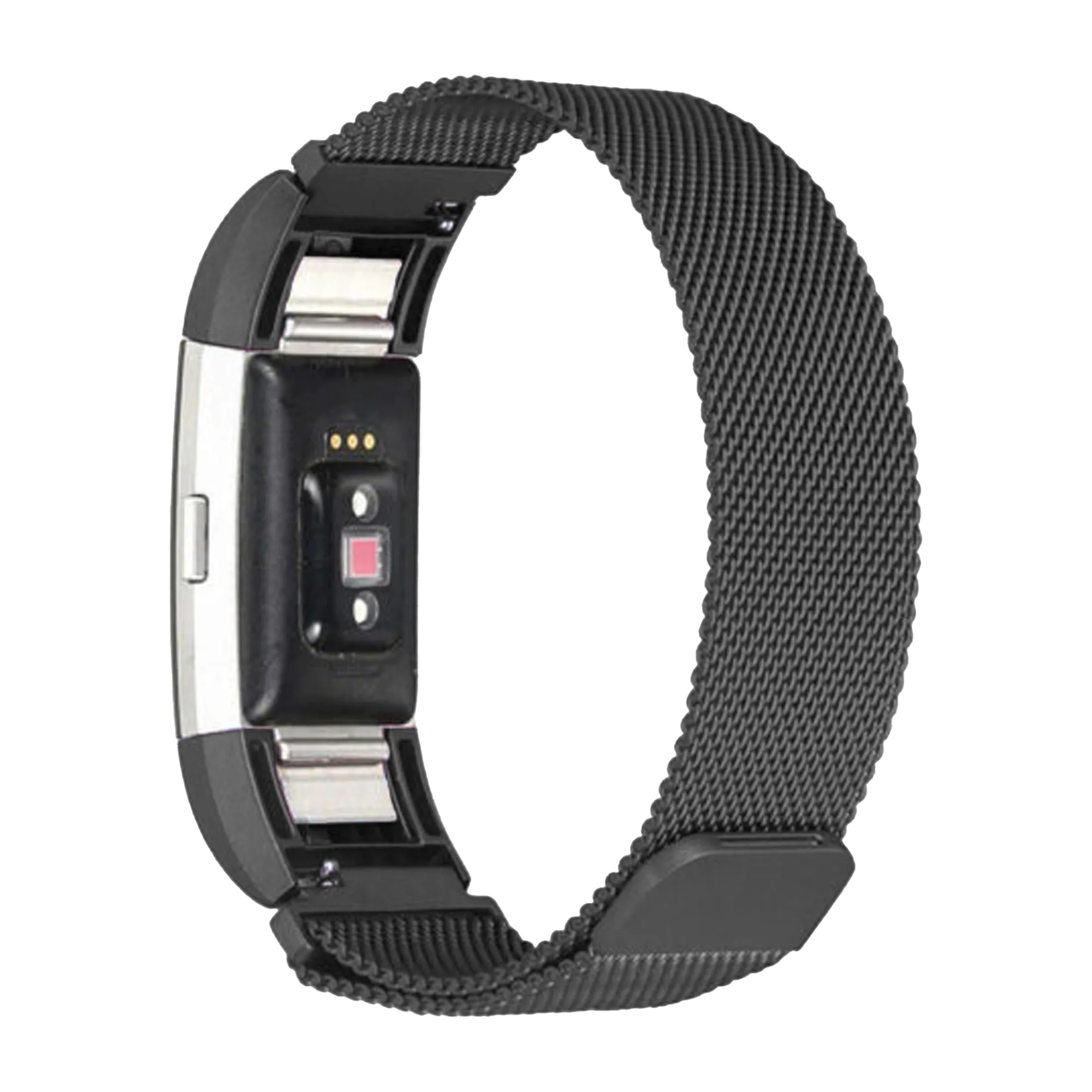 Fitbit Charge 4 Milanese band (zwart) 