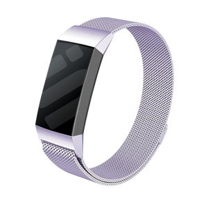 Fitbit Charge 4 Milanese band (lila)