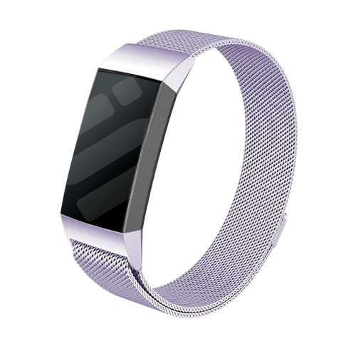Fitbit Charge 4 Milanese band (lila)