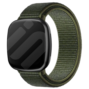 Fitbit Sense nylon bandje (groen)
