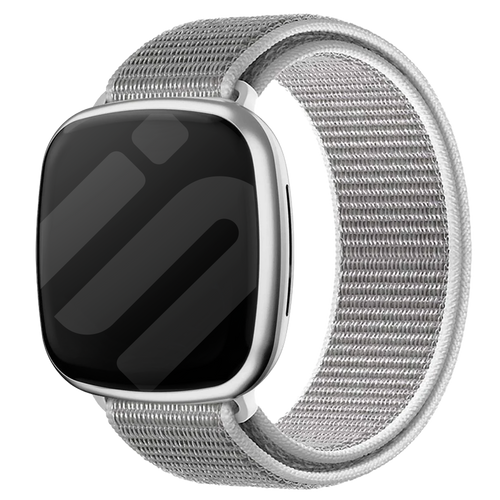 Fitbit Sense nylon bandje (zeeschelp)