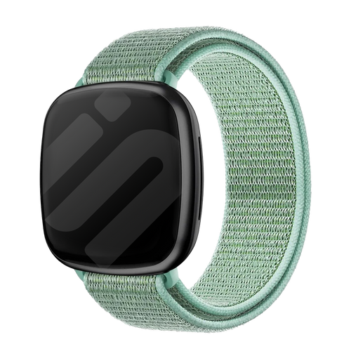 Fitbit Sense nylon bandje (mint groen)