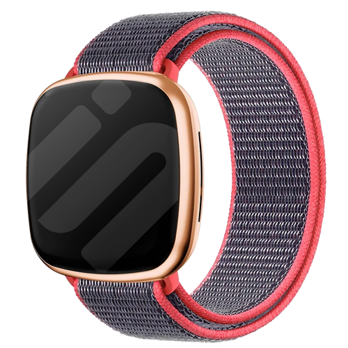Fitbit Versa 3 Nylon Strap (Light Powder)