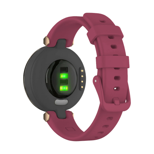 Garmin Lily siliconen bandje (wijnrood)