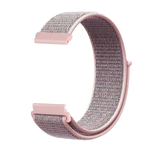 Samsung Galaxy Watch 3 - 41mm nylon bandje (pink sand)