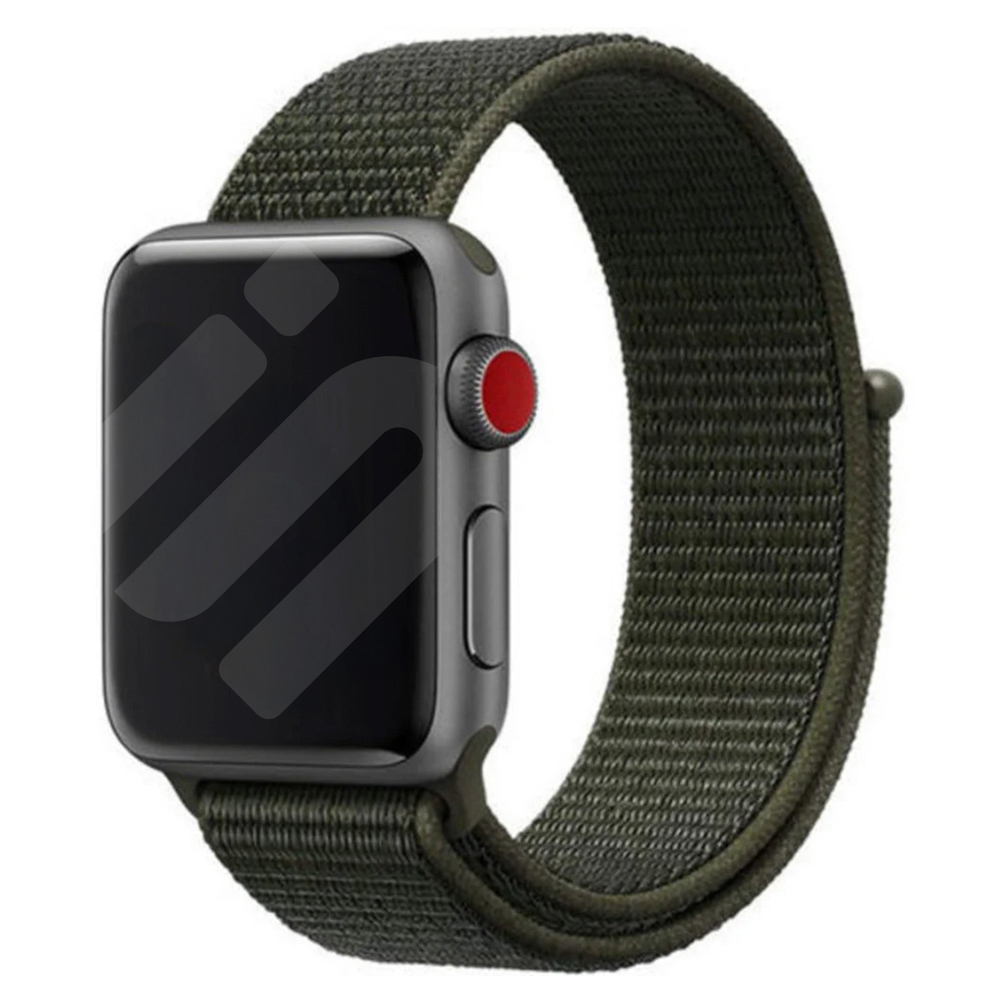 Apple Watch nylon band (donkergroen)