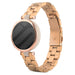Garmin Lily stalen band (rosé goud)