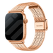 Apple Watch roestvrij stalen band (rosé goud)
