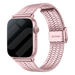 Apple Watch roestvrij stalen band (rosé pink)