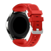 Siliconen horlogeband 22mm universeel (rood)