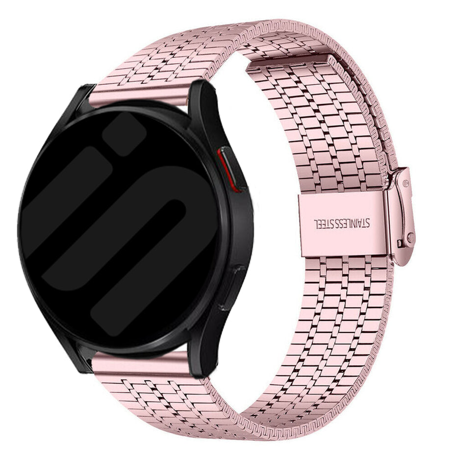 Amazfit Bip U (Pro) roestvrij stalen band (rosé pink)