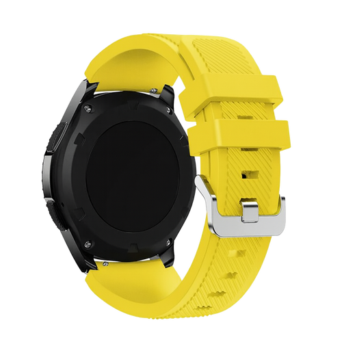 Samsung Galaxy Watch 7 - 44mm Silicone Strap (Yellow)