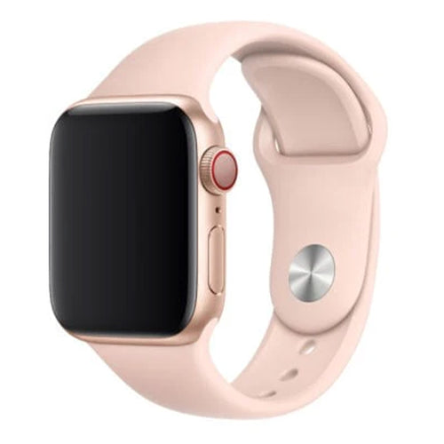 Apple Watch sport bandje (zand roze)
