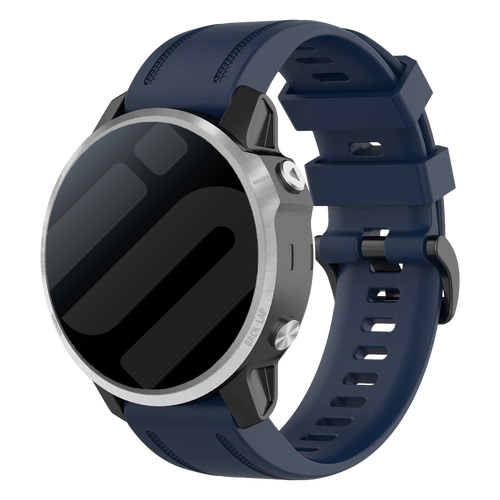 Garmin Descent Mk3(i) - 43mm siliconen bandje (donkerblauw)