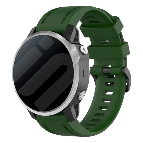 Garmin D2 Delta S siliconen bandje (legergroen)