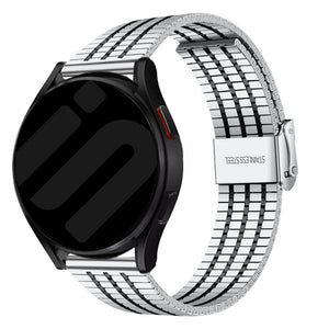 Huawei Watch 4 (Pro) Fine Steel Strap (Silver/Black)