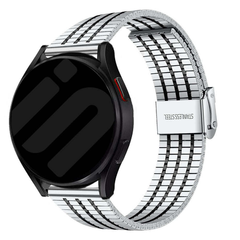 Huawei Watch GT 4 - 46mm Fine Steel Strap (Silver/Black)