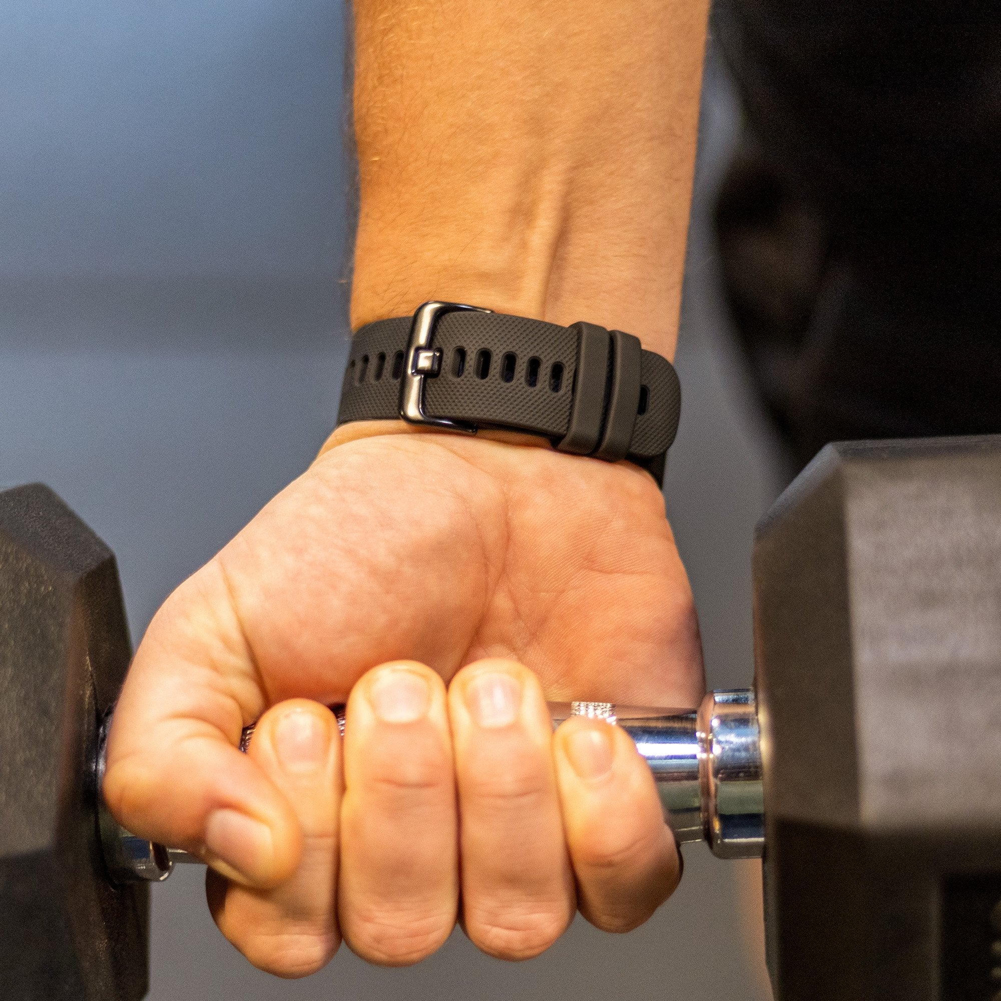 Xiaomi Watch S1 luxe siliconen bandje (zwart)