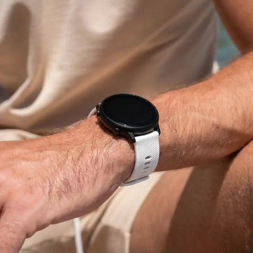 Fossil Gen 5e 44mm Premium Silicone Strap (White)