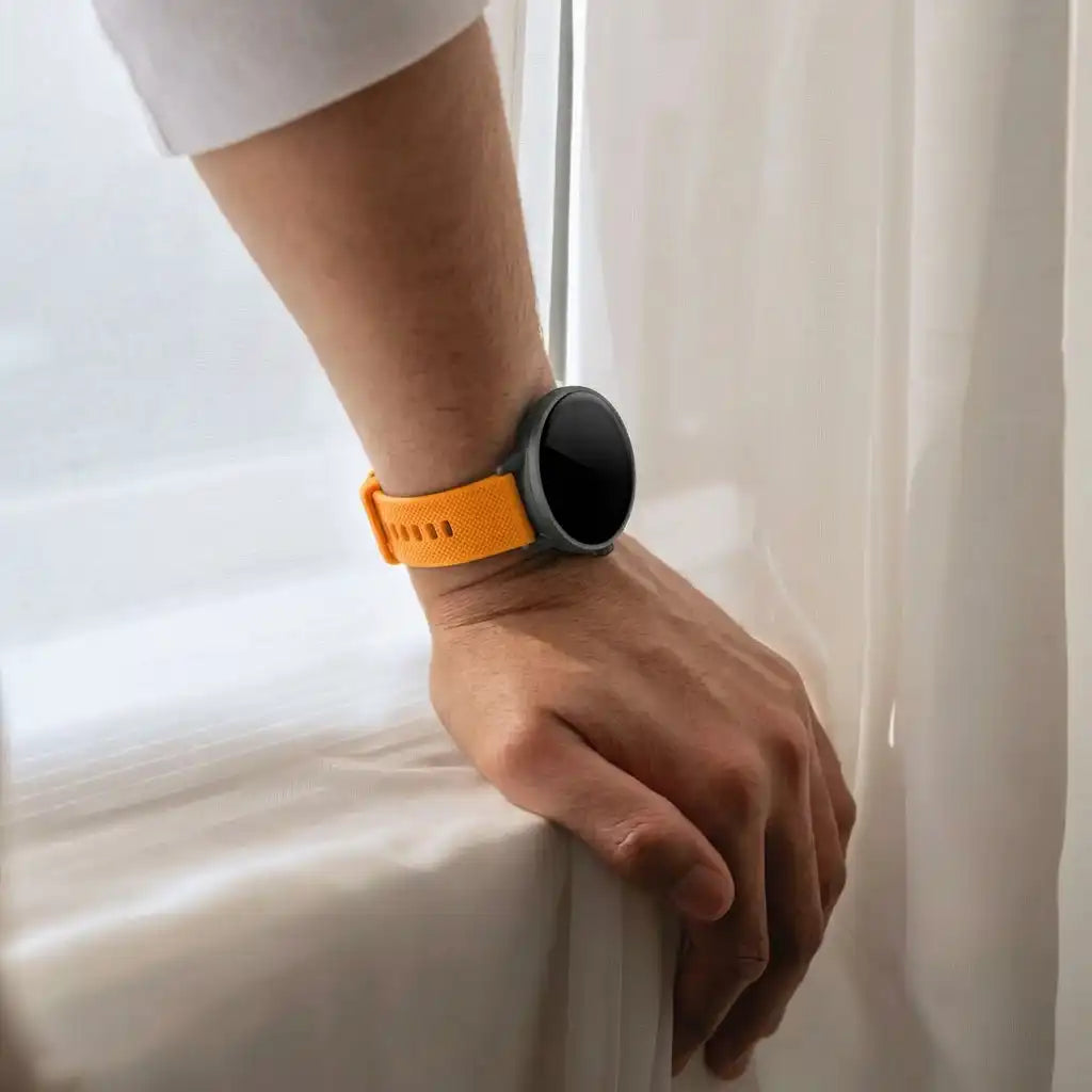 Polar Grit X2 Pro Premium Silicone Strap (Orange)