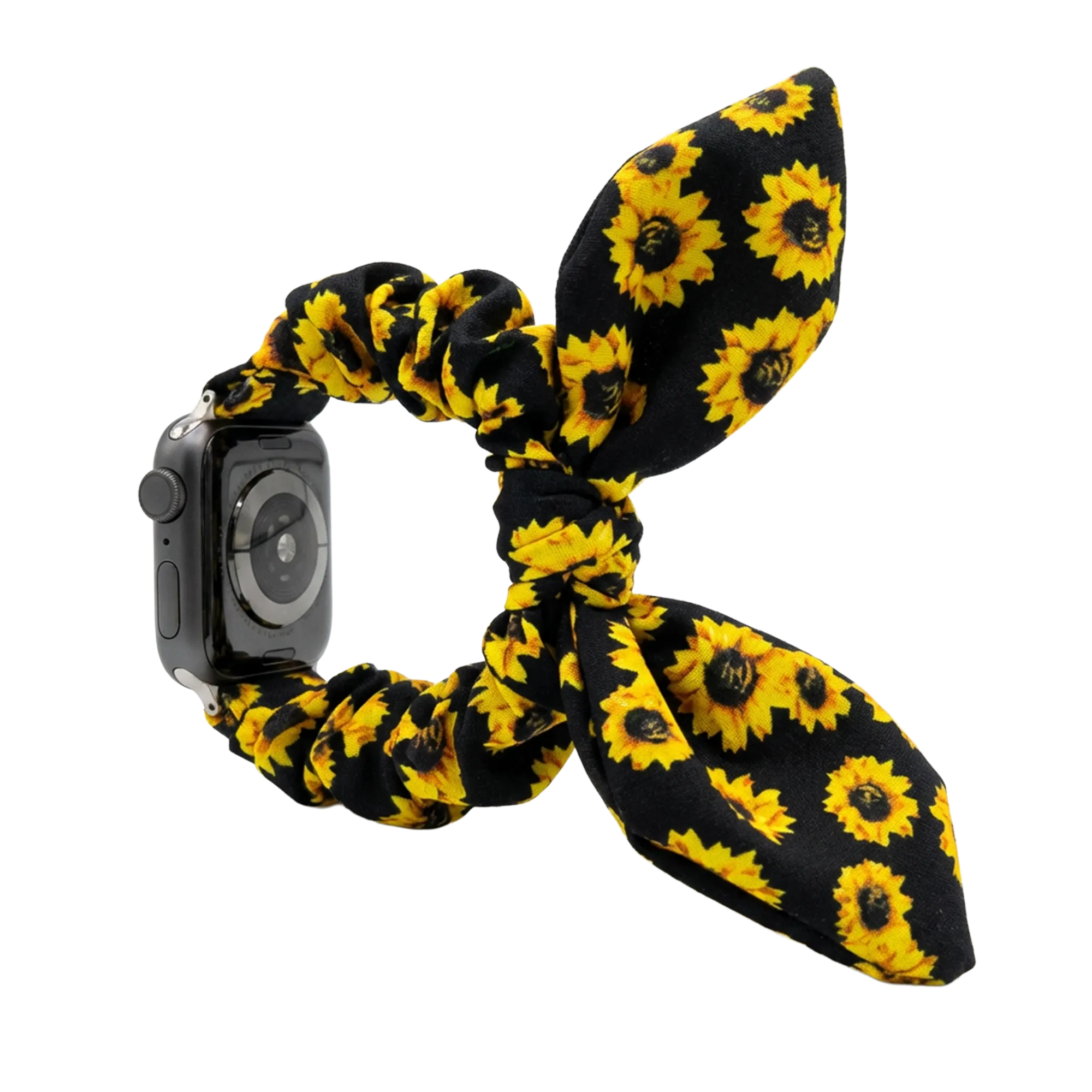 Apple Watch Scrunchie Butterfly Strap (Sunflowers)