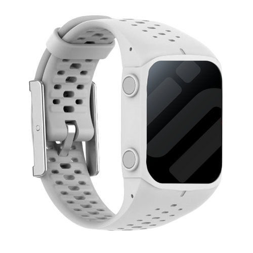 Polar M400 / M430 siliconen bandje (wit)
