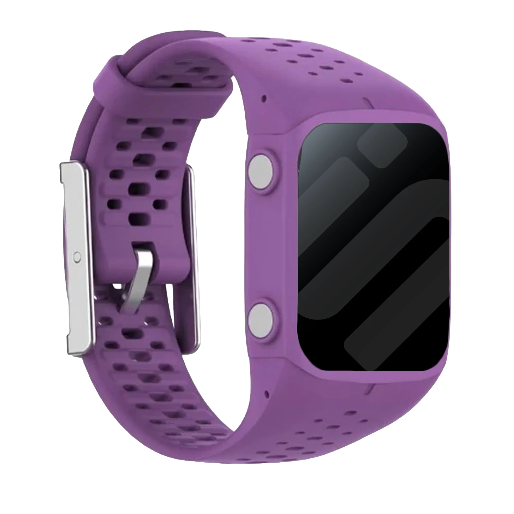 Polar M400 / M430 siliconen bandje (paars)