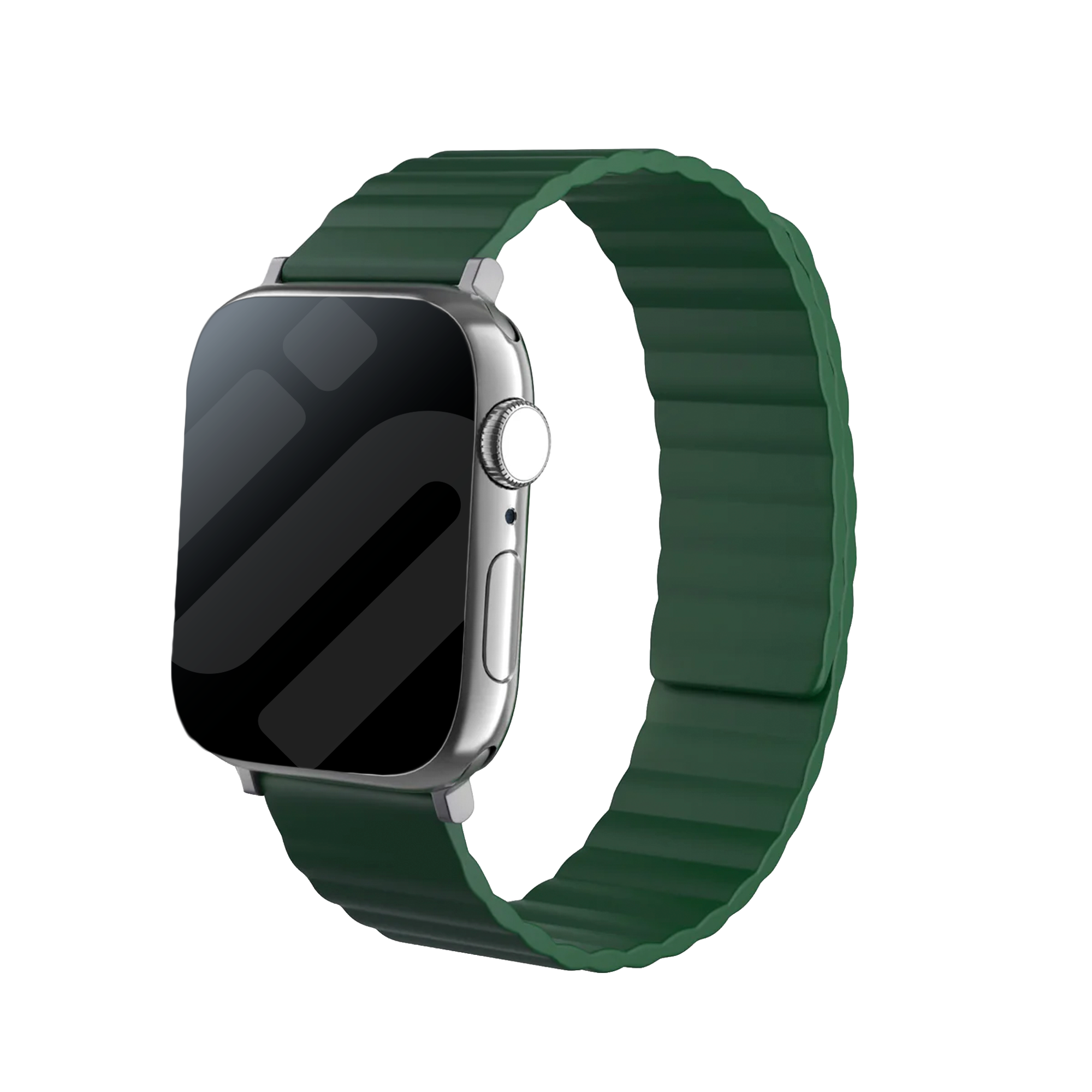Apple Watch Magnetic Silicone Strap (Green)