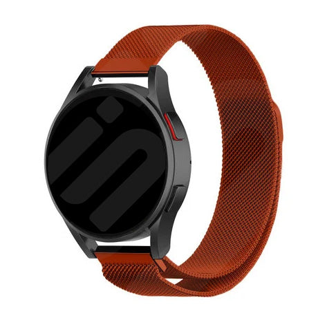 Withings ScanWatch Nova Milanese band (rood)