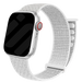 Apple Watch nylon loop bandje (wit)