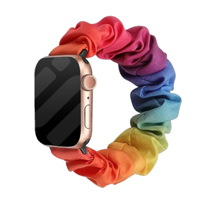 Apple Watch Scrunchie bandje (kleurrijk)
