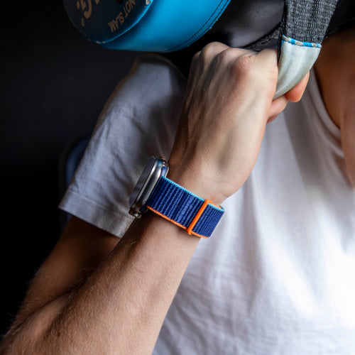 Apple Watch Nylon Loop Strap (Dark Blue)