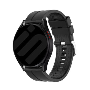 Amazfit Bip U (Pro) extreme silicone band (zwart)