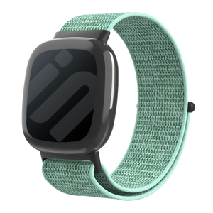Fitbit Sense 2 nylon bandje (mint groen)