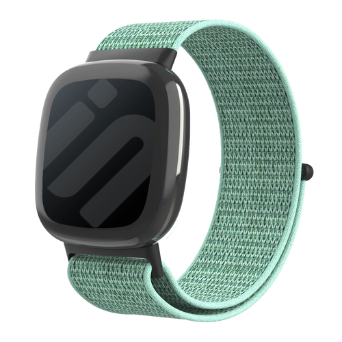 Fitbit Sense 2 nylon bandje (mint groen)